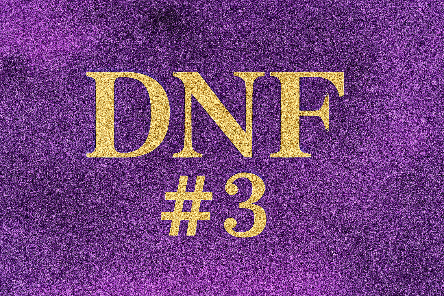 Lakesedge – DNF at 58%